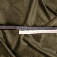 Nigara sakimaru sujihiki SG2 kurouchi tsuchime 300mm 11.8 ebony Japanese kitchen knife