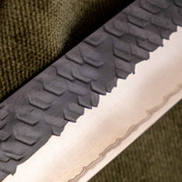 Nigara sakimaru sujihiki SG2 kurouchi tsuchime 300mm 11.8 ebony Japanese kitchen knife