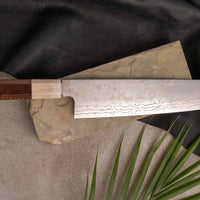 Psl03 ZDP-189 gyuto Damascus snake blond buffalo 240mm limited Japanese kitchen knife