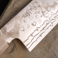Psl03 ZDP-189 gyuto Damascus snake blond buffalo 240mm limited Japanese kitchen knife