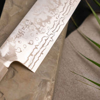 Psl03 ZDP-189 gyuto Damascus snake blond buffalo 240mm limited Japanese kitchen knife