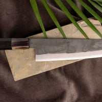 HAP-40 Gyuto Schwarz Ebenholz Blondes Büffel 210mm (8,3")