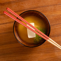 Haze Essstäbchen — Kirschrot