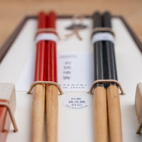 Haze Chopstick Gift Set – Navy Blue and Red