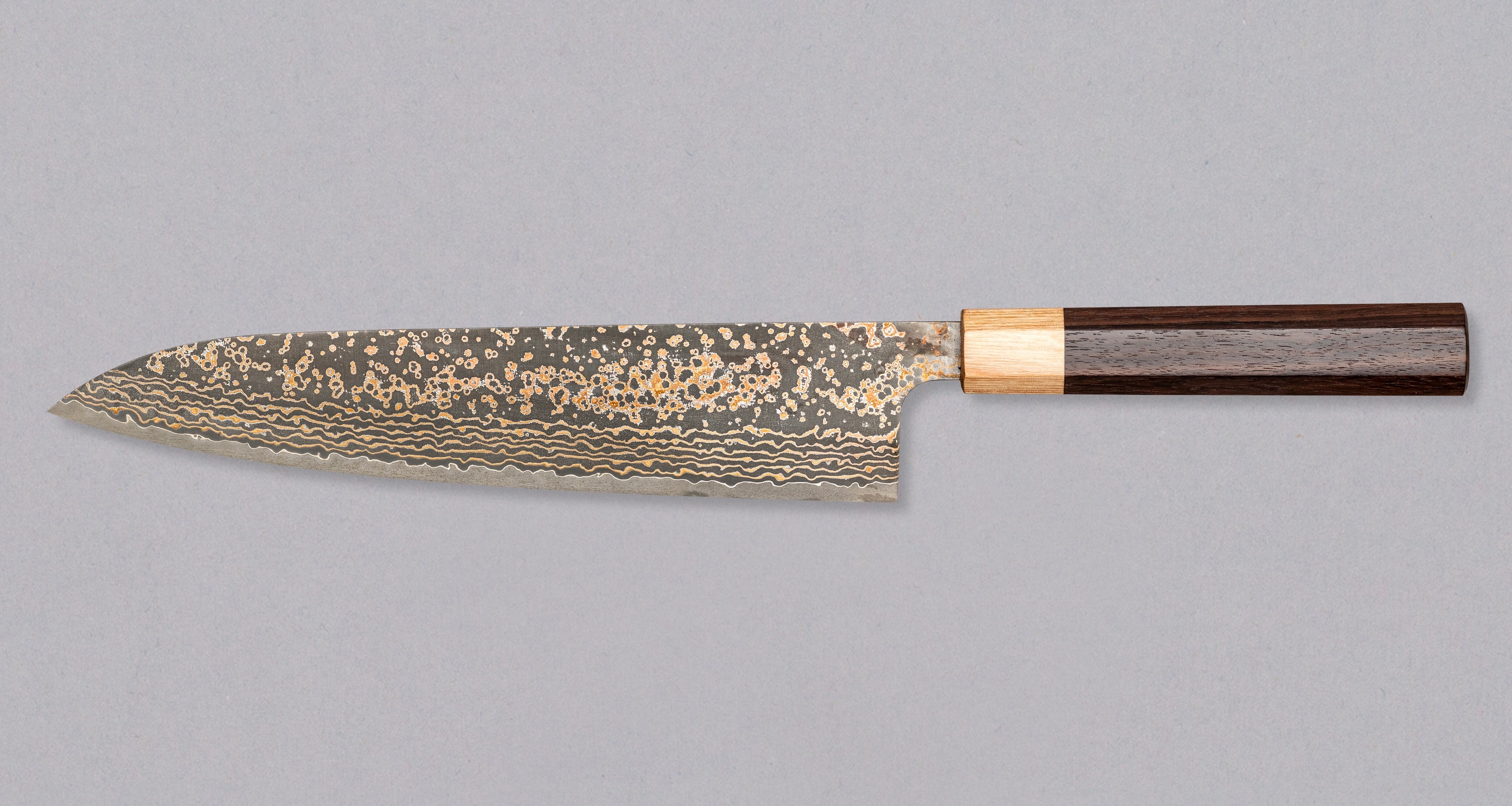 Saji Gyuto VG-10 Gold RWO 240mm (9.4