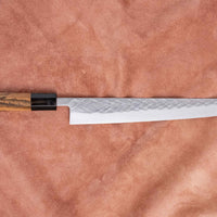Tadafusa Sujihiki SLD Polished Hammered 270mm (10.6")