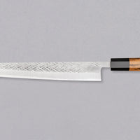 Tadafusa Sujihiki SLD Polished Hammered 270mm (10.6")