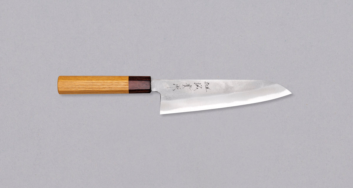 Tanaka Santoku Aogami #2 Keyaki 165mm (6.5