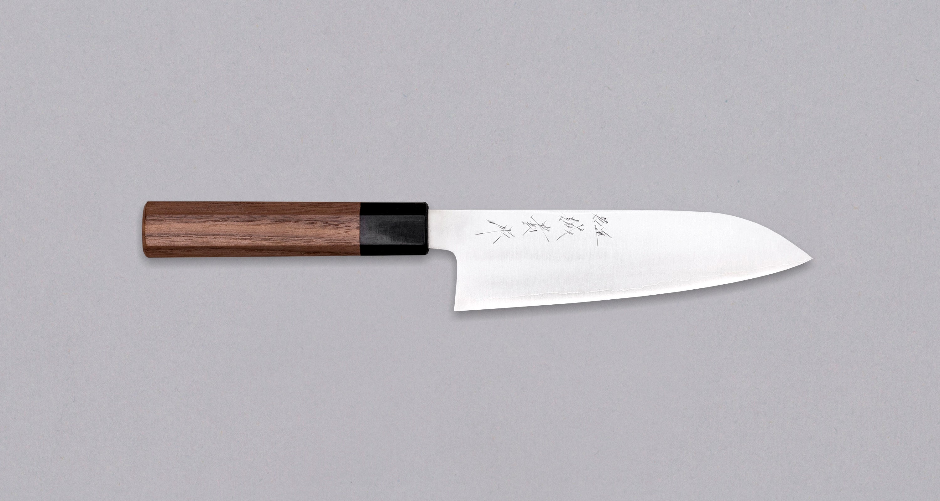 すぎのこ Shigeki Tanaka Aogami No.2 Damascus EB Japanese Chef's Santoku