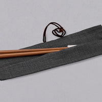 Japanese Traditional Chopstick Bag - Shikkoku Black