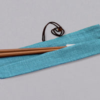 Japanese Traditional Chopstick Bag — Aijiro Light Blue