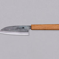 Tsukasa Santoku Shirogami #2 Oak 120mm (4.7")_2