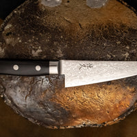 Tsunehisa Honesuki VG-10 Damascus Black 150mm (5.9")