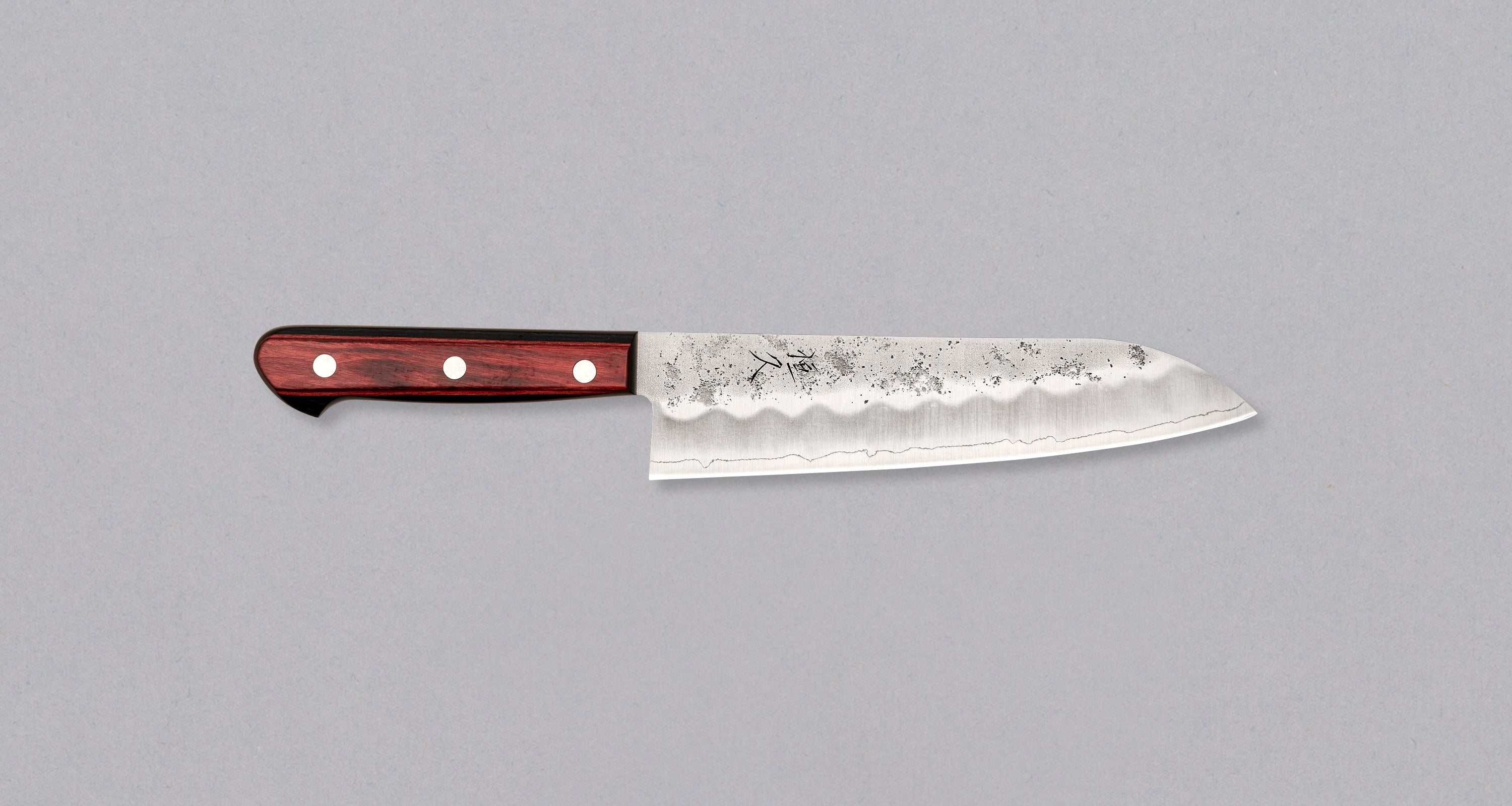 Tsunehisa Santoku Ginsanko Nashiji 180mm (7.1