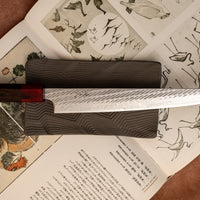 Tsunehisa Sujihiki AUS-10 Nawame Damascus 240mm (9.5")