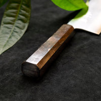 Kurosaki Nakiri Gekko from the Gekko line is the work of a talented master blacksmith Yu Kurosaki. The minimalistic, lightweight, perfectly balanced blade is treated to a high polish. The knife features new VG-XEOS steel (61 HRC), which has excellent resistance to wear and corrosion, and is fitted with an oak handle.