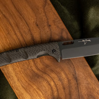 Yu Kurosaki Utility Folding Knife SG2 Carbon 135mm (5.3")