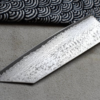 Bunka Black Damascus 200mm (7.9")_3