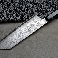 Bunka Black Damascus 200mm (7.9")_4