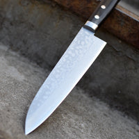 Etsu Village Gyuto Damascus Black 180mm (7.1")_5