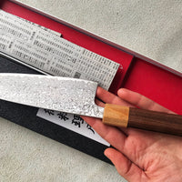Harukaze Damascus Santoku 165mm (6.5")_6