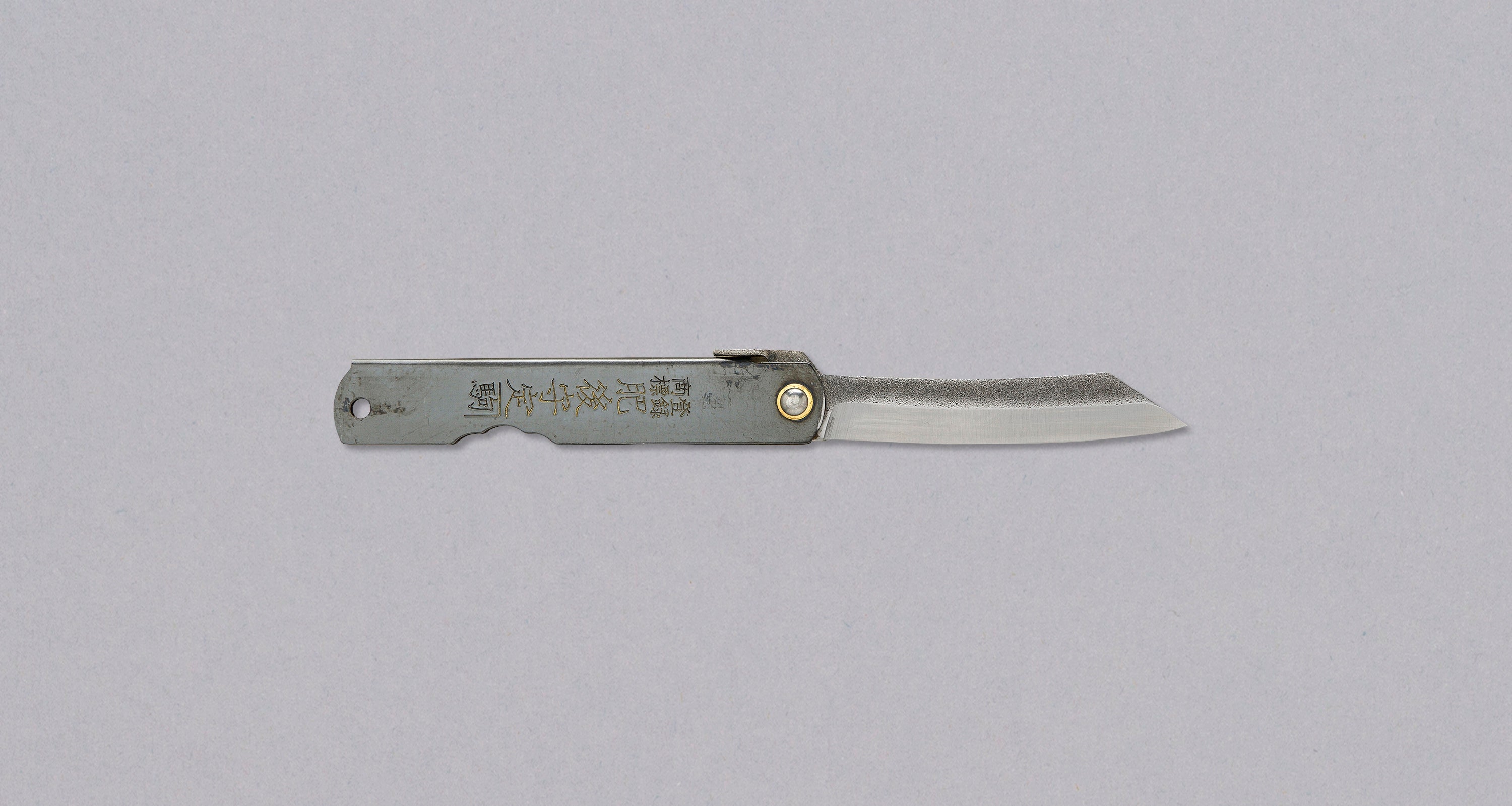 Coltello tascabile Higonokami NERO KURO-UCHI 75mm (3.0) – SharpEdge