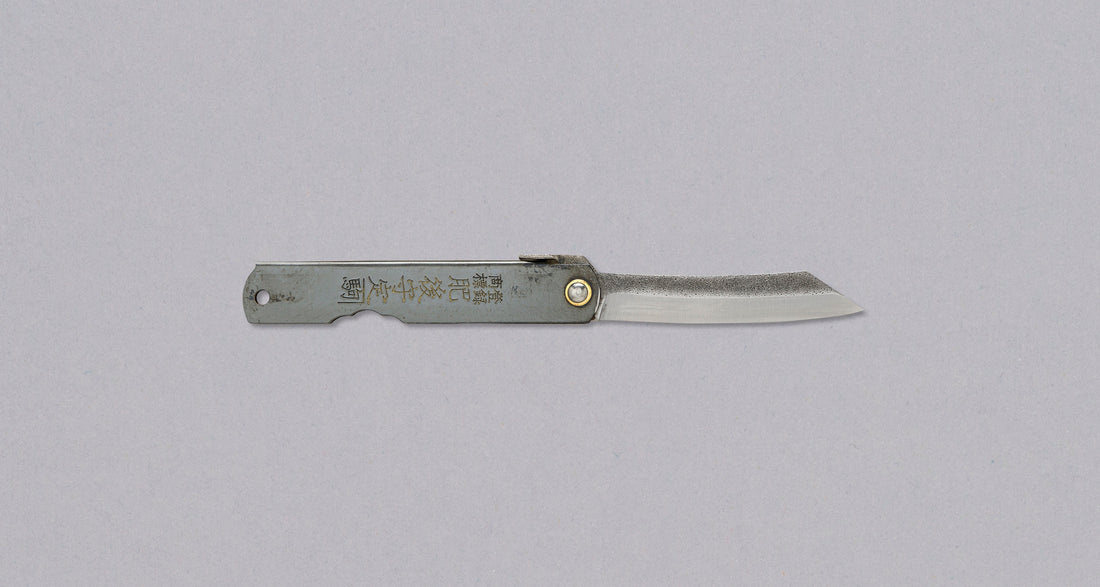 Higonokami Pocket Knife BLACK KURO-UCHI 75mm (3.0")_1