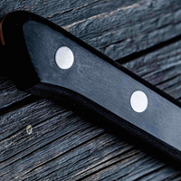 Kawamura Aoki Santoku Black 165mm (6.5")_4