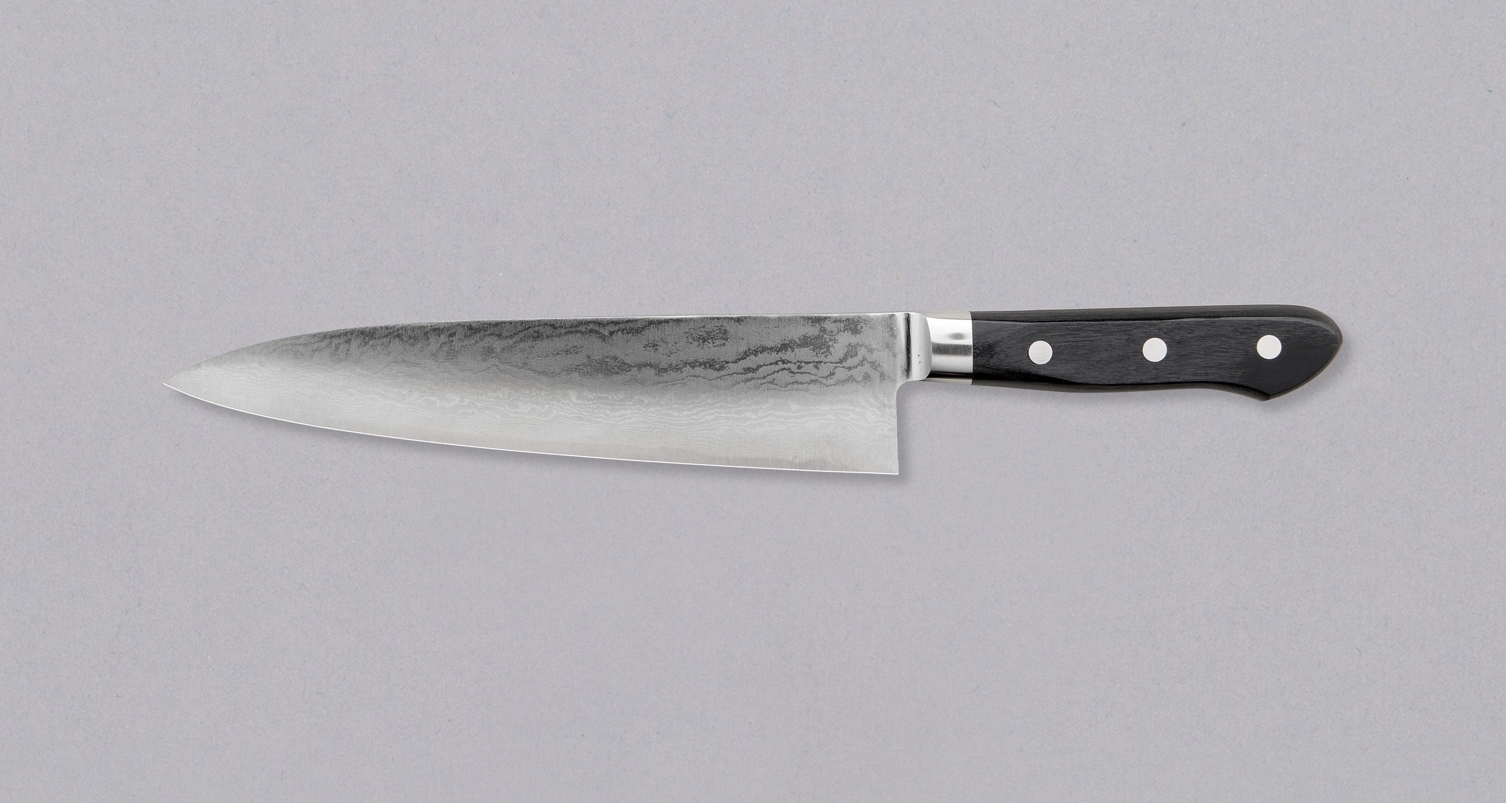 COUTEAU CHEF - GYUTO JAPONAIS - LAME DAMAS - SHIGEKI TANAKA