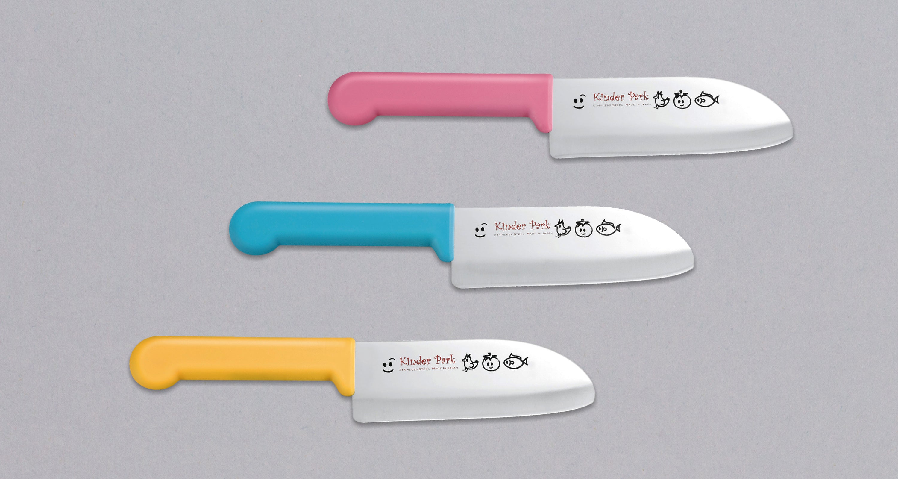 Tojiro Children's Santoku Knife Pink