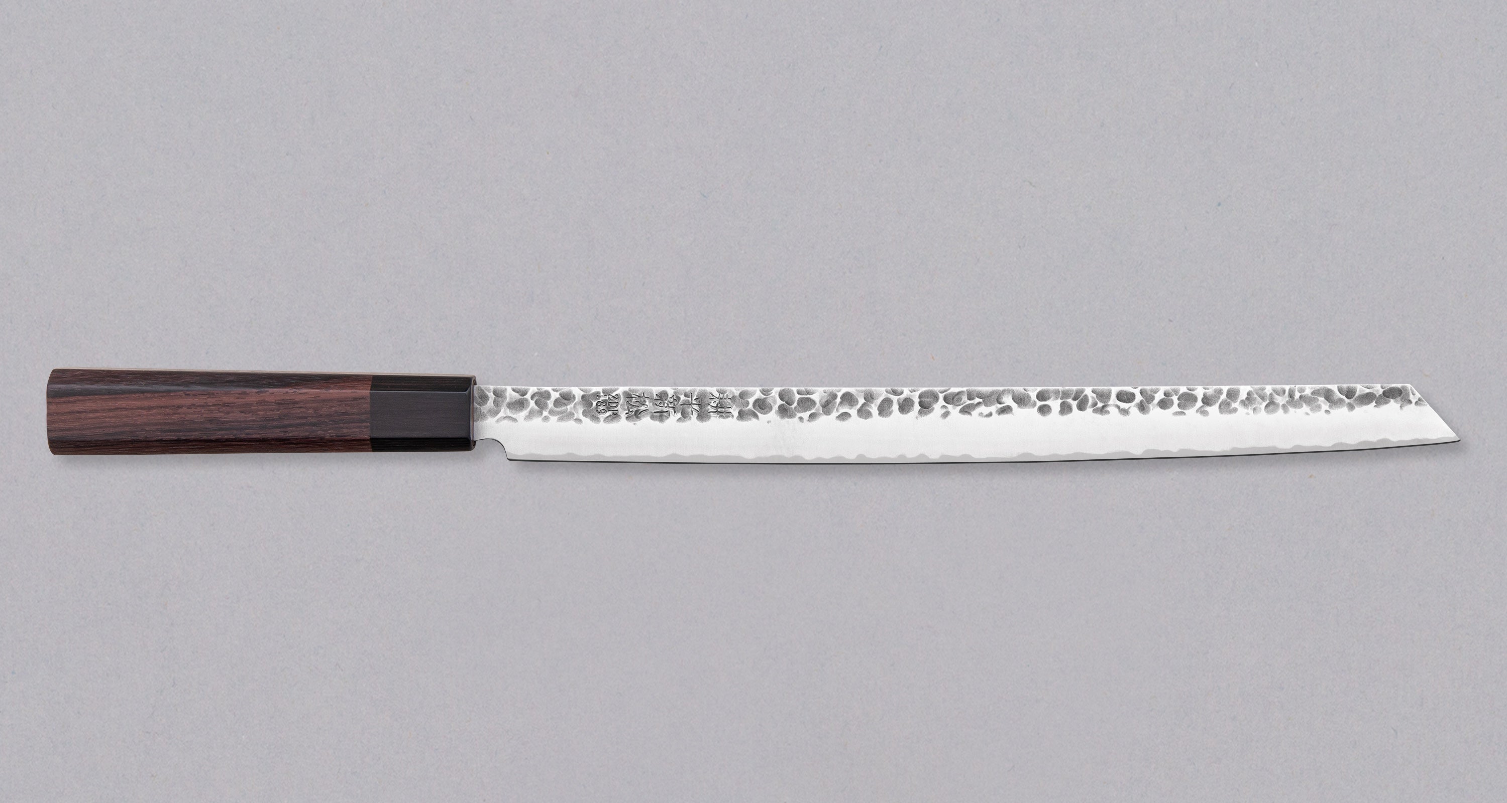 Couteau à lancer vague 29 cm - Acier poli - BudoStore