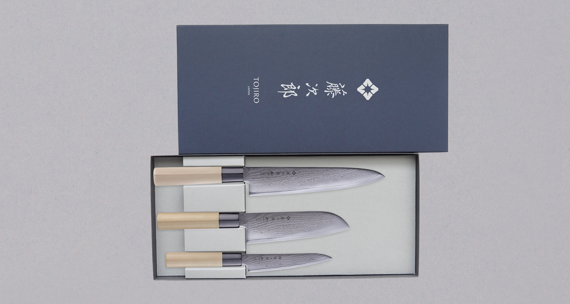 Tojiro Children's Santoku Knife Blue