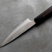 Saji Petty Wa Rainbow Damascus 135mm (5.3")_5