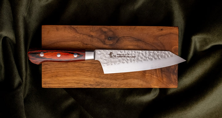 Takamura Santoku Chromax Tsuchime Black 170 mm (6,7