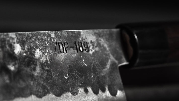 ZDP-189 steel for Japanese kitchen knives