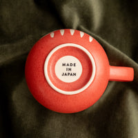 Mino Japanese Daruma Mug [red]