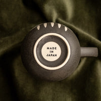 Mino Japanese Daruma Mug [black]
