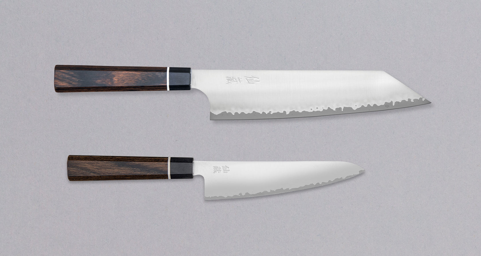 SG2 Matte Knife Set [bunka + petty] SharpEdge