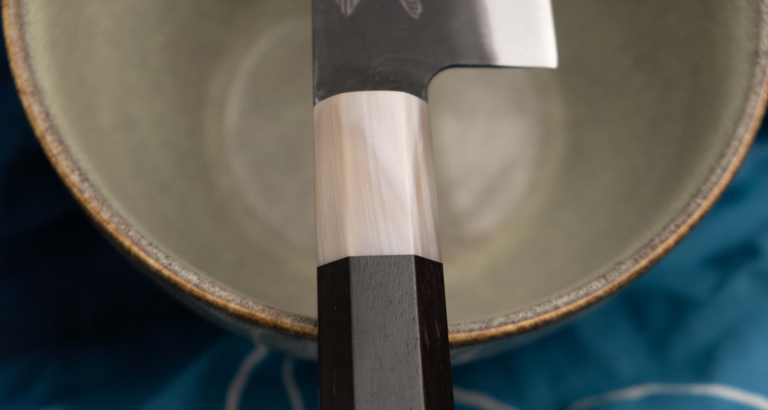 Yoshida Gyuto SUJ-2 Kuro-uchi 210mm (8.3") [Koi Fish]