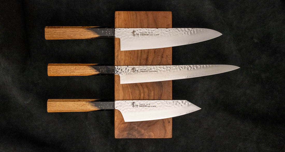 Sakai Takayuki Kokushin Sujihiki VG-10 Damascus Wa 240mm (9.4")