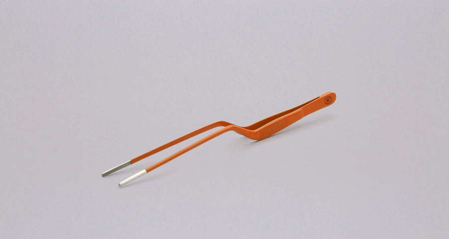 Plating Tweezers ORANGE - 200mm (7.9")_1