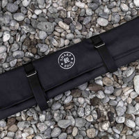 Our SharpEdge Black Chef's Knife Roll is best suited for chefs on-the-go and home cooks who need a small knife roll that can still hold very long knives (up to 440mm (17.3")). It has 4 pockets for knives and utensils, and additional velcro fasteners to keep them in place. A minimalistic, durable black knife bag.