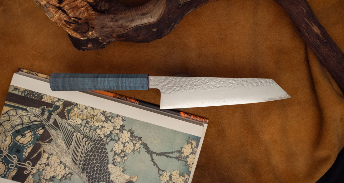 Hado Kiri-Gyuto VG-10 Shiosai Blue 210mm (8.3")