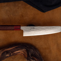 Tsunehisa Gyuto AUS-10 Nawame Damascus 210mm (8.3")
