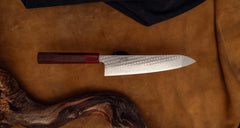 Tsunehisa Gyuto AUS-10 Nawame Damascus 210mm (8.3")