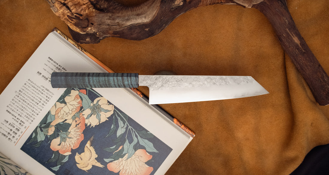 Hado Kiri-Gyuto SG2 Shiosai Blue 210mm (8.3")