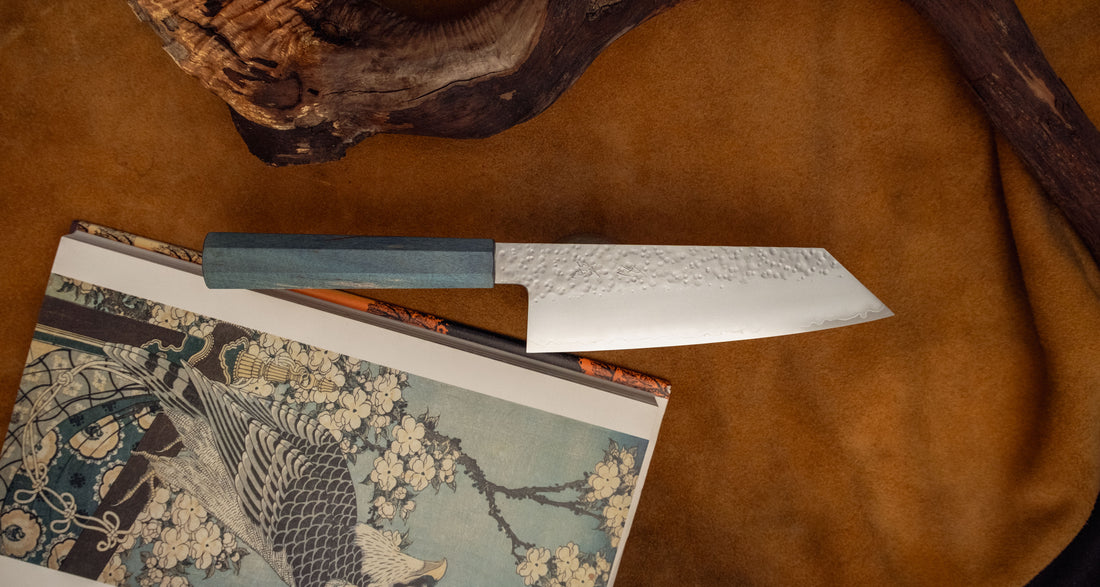 Hado Bunka VG-10 Shiosai Blue 180mm (7.1")
