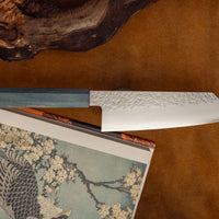 Hado Bunka VG-10 Shiosai Blue 180mm (7.1")