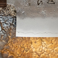 Hatsukokoro Ginrei Nakiri Ginsanko Nashiji Ebony 160mm (6.3")