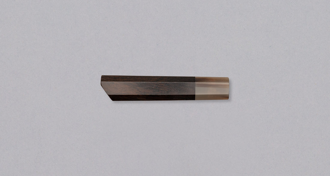Japanese handle - Slash - Ebony / Blond Buffalo [octagonal]